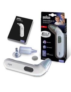 Termometro auricolare infrarossi Braun: preciso e rapido